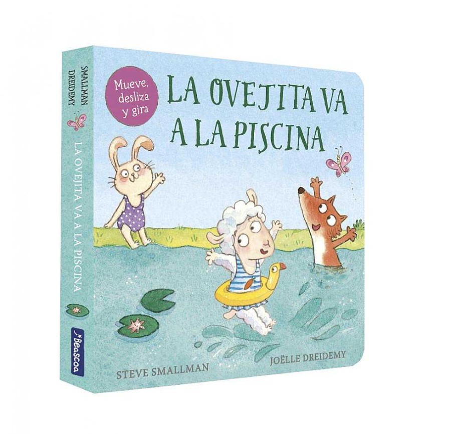 Libros Dideco Peque As Colecciones | La Ovejita Va A La Piscina (La Ovejita Que Vino A Cenar. Libro De Cart N)