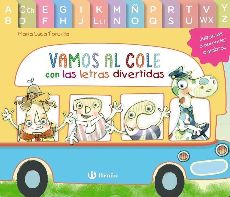 Libros Dideco | Vamos Al Cole Con Las Letras Divertidas