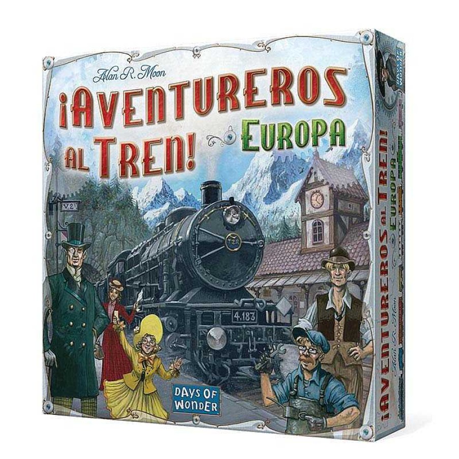 Juguetes Days of Wonder Juegos De Tablero | Aventureros Al Tren: Europa