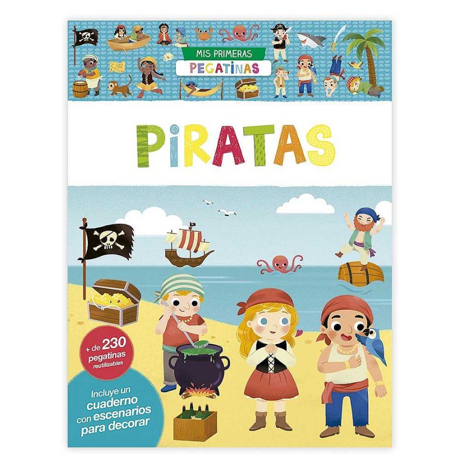 Libros Dideco Pegatinas | Mis Primeras Pegatinas: Piratas