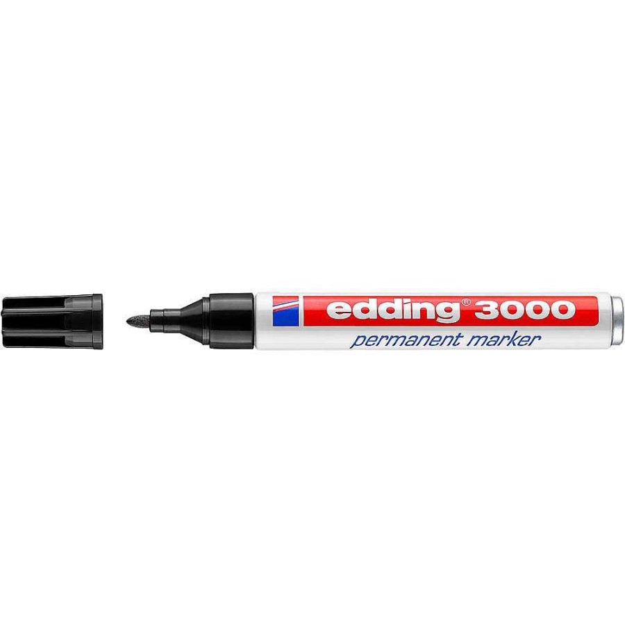 Papeler A Edding | Rotulador Edding 3000 Negro