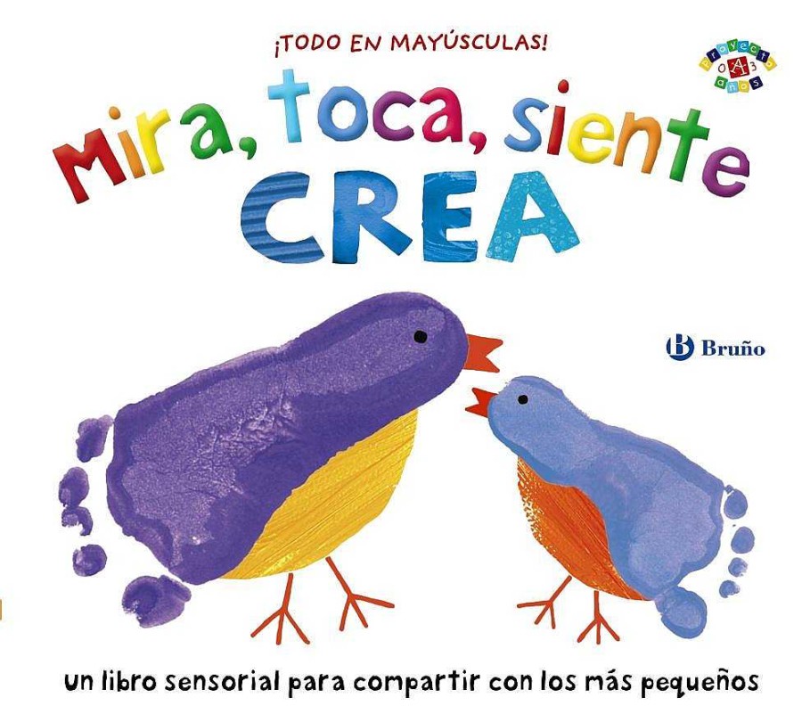 Libros Dideco Texturas Y Sonidos | Mira, Toca, Siente. Crea