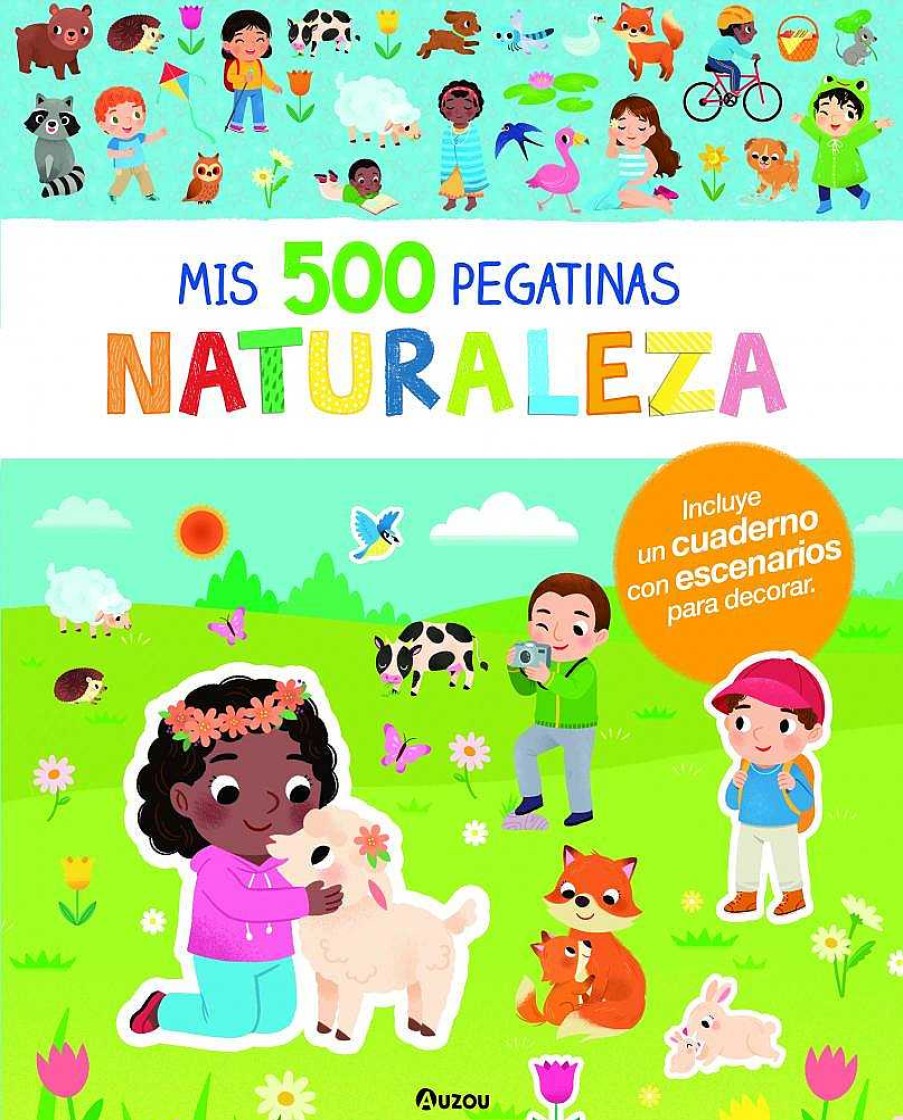 Libros Dideco Pegatinas | Mis 500 Pegatinas: Naturaleza