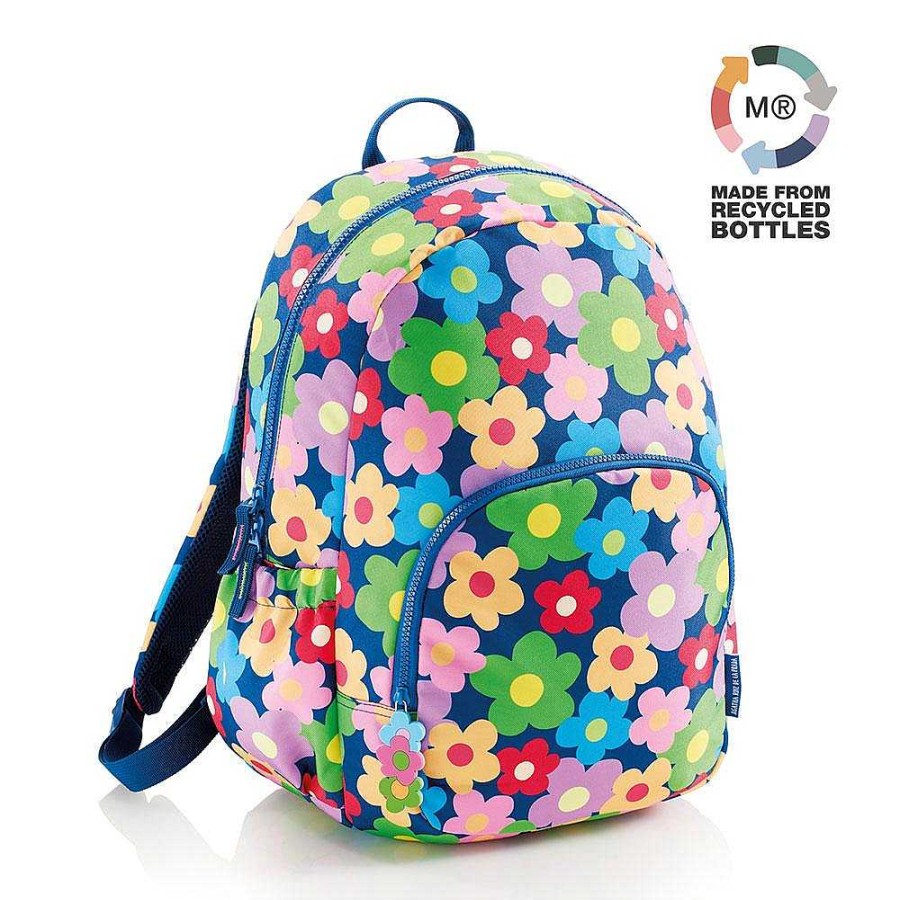 Papeler A Miquel rius | Mochila Doble Roma Flower Agatha Ru Z De La Prada Reciclado 40X28X16Cm