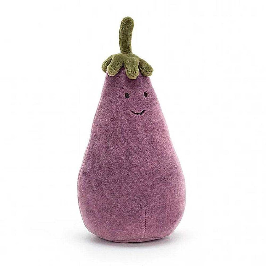 Juguetes Jellycat Cocinar Y Limpiar | Peluche Berenjena 16Cm