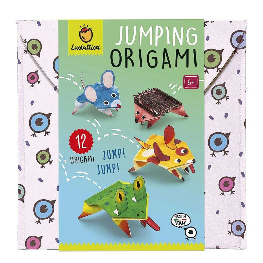 Juguetes Ludattica Crea E Imagina | Jumping Origami Animales Saltarines