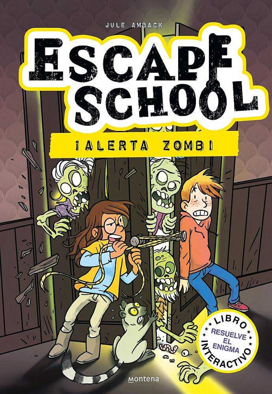 Libros Dideco | Escape School 1 - Alerta Zombi!