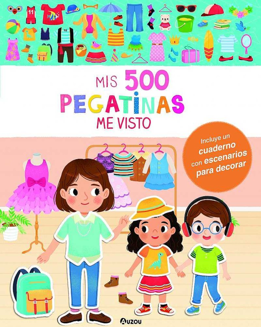 Libros Dideco Pegatinas | Mis 500 Pegatinas: Me Visto