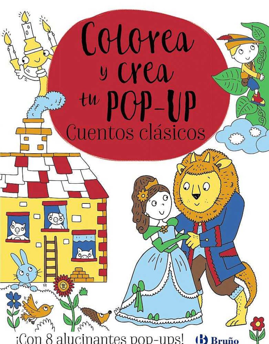 Libros Dideco Dibuja Y Colorea | Colorea Y Crea Tu Pop-Up. Cuentos Cl Sicos