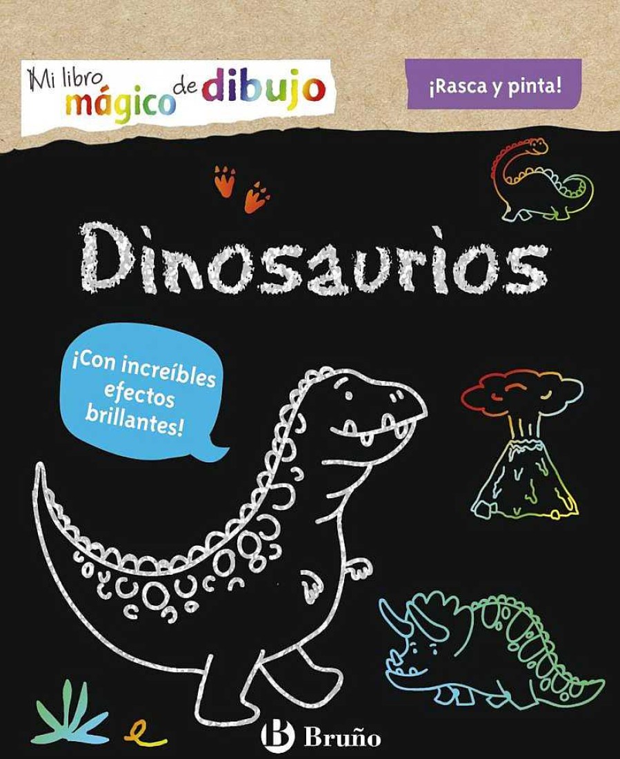 Libros Dideco Dibuja Y Colorea | Mi Libro M Gico De Dibujo. Dinosaurios