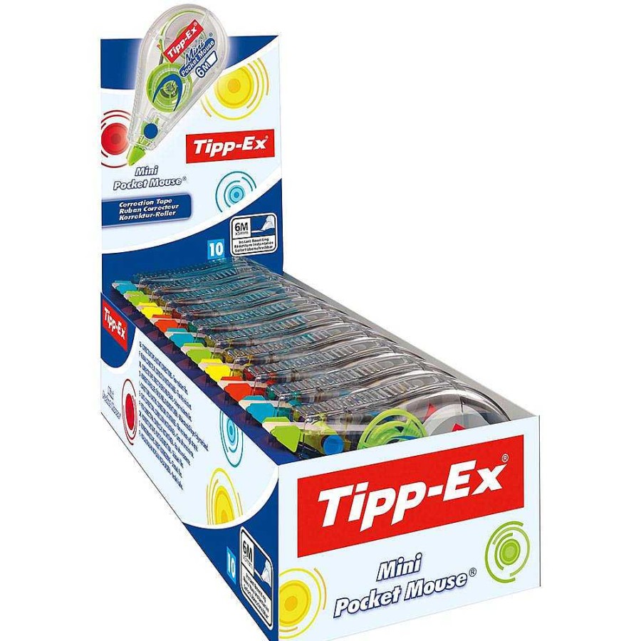 Papeler A Tippex | Cinta Correctora Tippex Pocket Mouse 10 Unidades