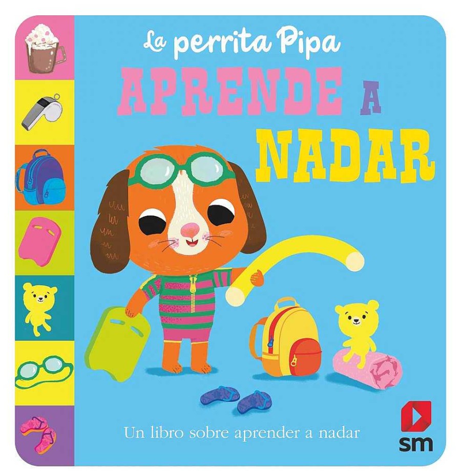 Libros Dideco Cart N | La Perrita Pipa Aprende A Nadar