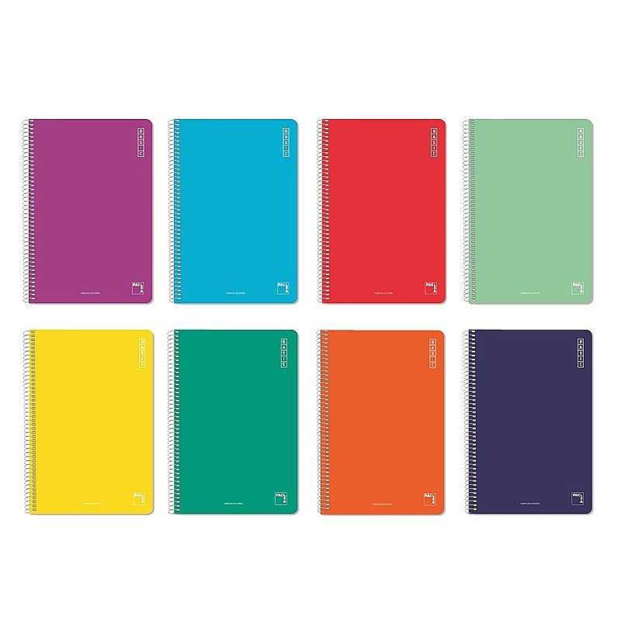 Papeler A Pacsa Cuadernos Escolares | Bloc Cuarto Cuadro 4Mm. 40 Hojas Basic