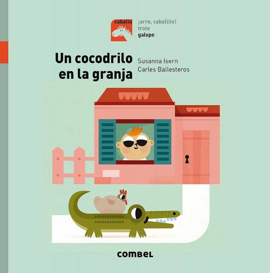 Libros Dideco Letra May Scula | Un Cocodrilo En La Granja - Galope