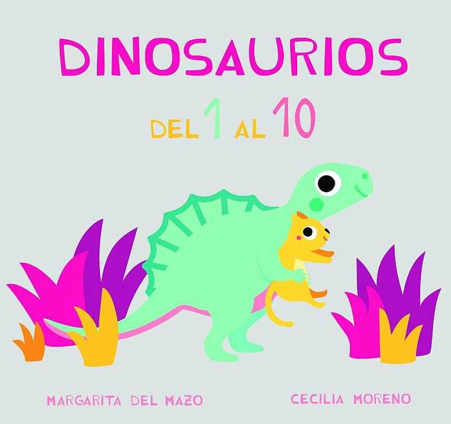 Libros Dideco Dinosaurios | Dinosaurios Del 1 Al 10