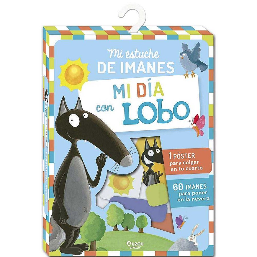 Juguetes Auzou | Mi Estuche De Imanes: Un D A Con Lobo