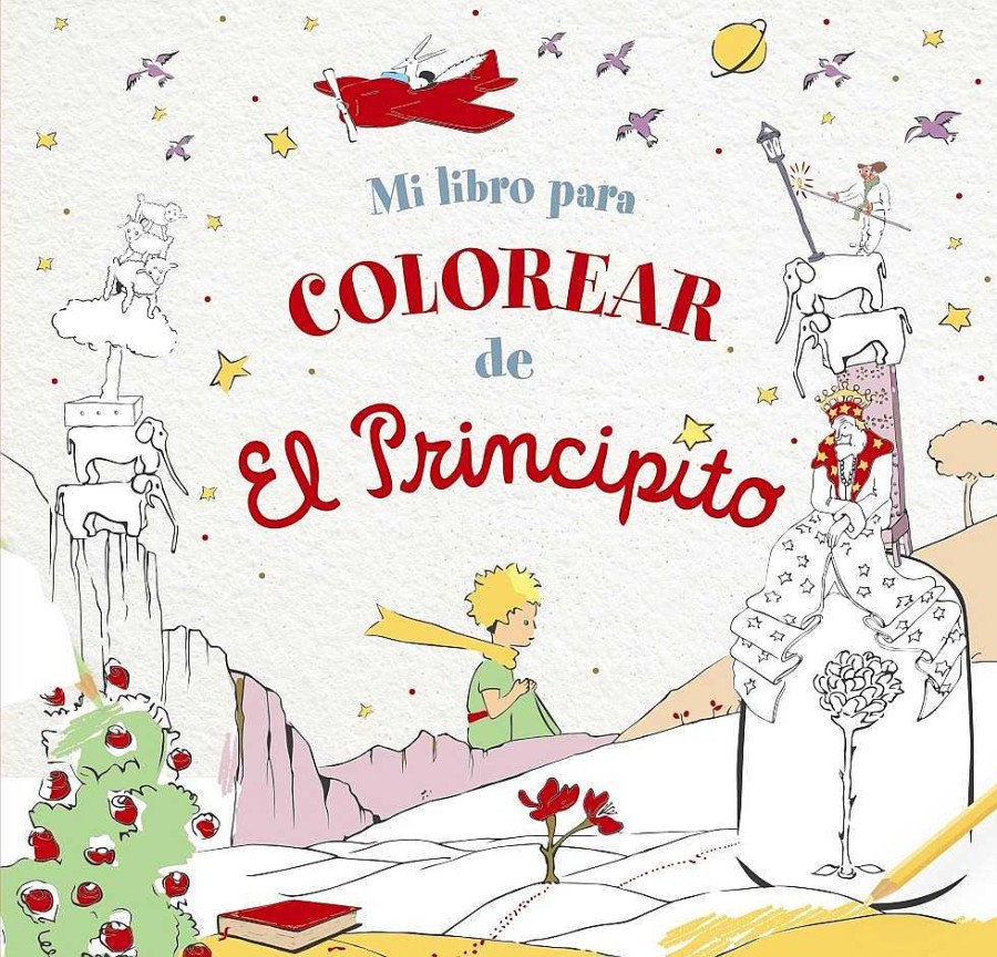 Libros Dideco Dibuja Y Colorea | Mi Libro Para Colorear De El Principito