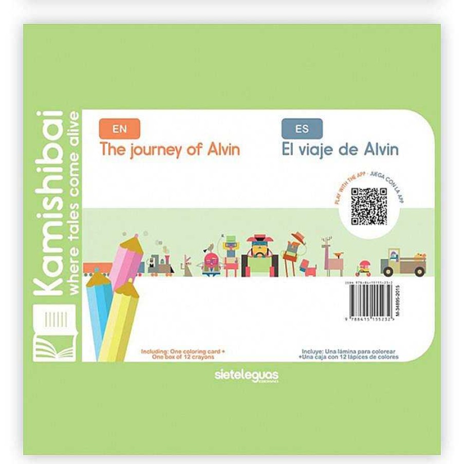 Libros Dideco | Cuento Kamishibai Mini: El Viaje De Alvin (Serie A4 Family)