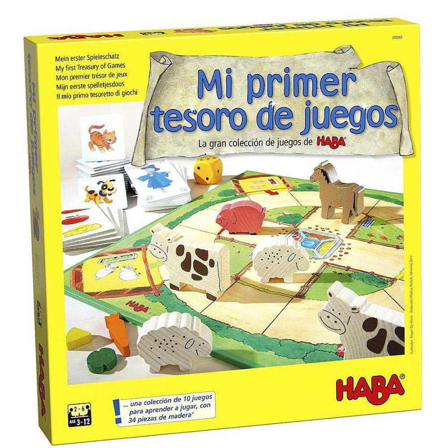 Juguetes Haba Juegos De Tablero | Mi Primer Tesoro De Juegos