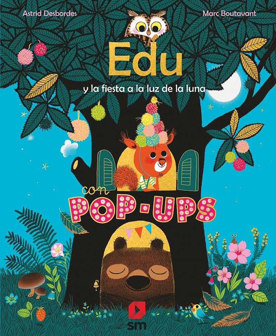 Libros Dideco Solapas Y Pop-Ups | Edu Y La Fiesta A La Luz De La Luna