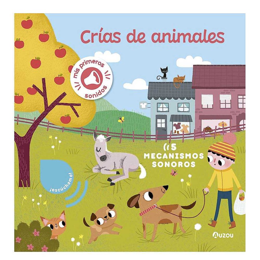 Libros Dideco Texturas Y Sonidos | Libro De Sonidos. Cr As De Animales