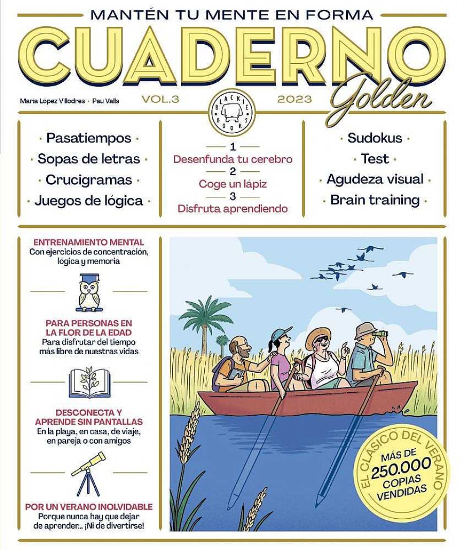 Libros Dideco Preguntas Y Pasatiempos | Cuaderno Golden Vol. 3