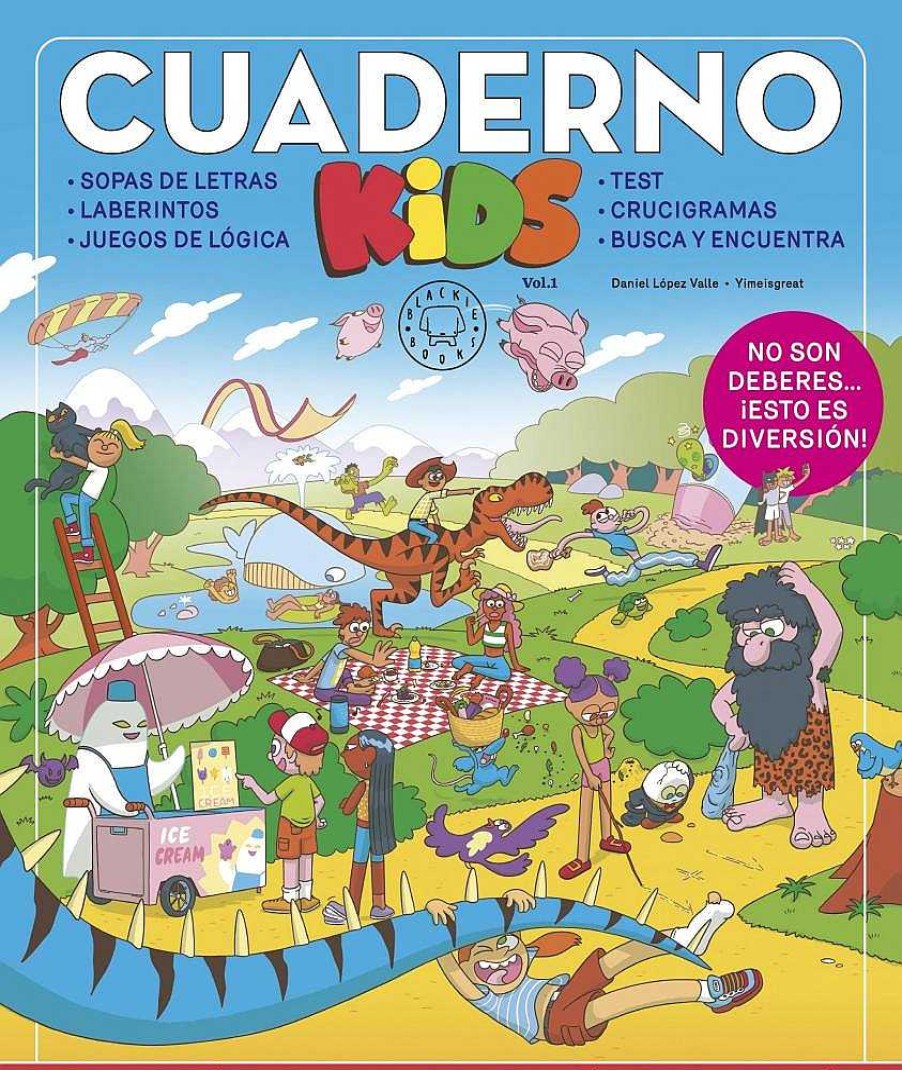 Libros Dideco Preguntas Y Pasatiempos | Cuaderno Kids Vol. 1