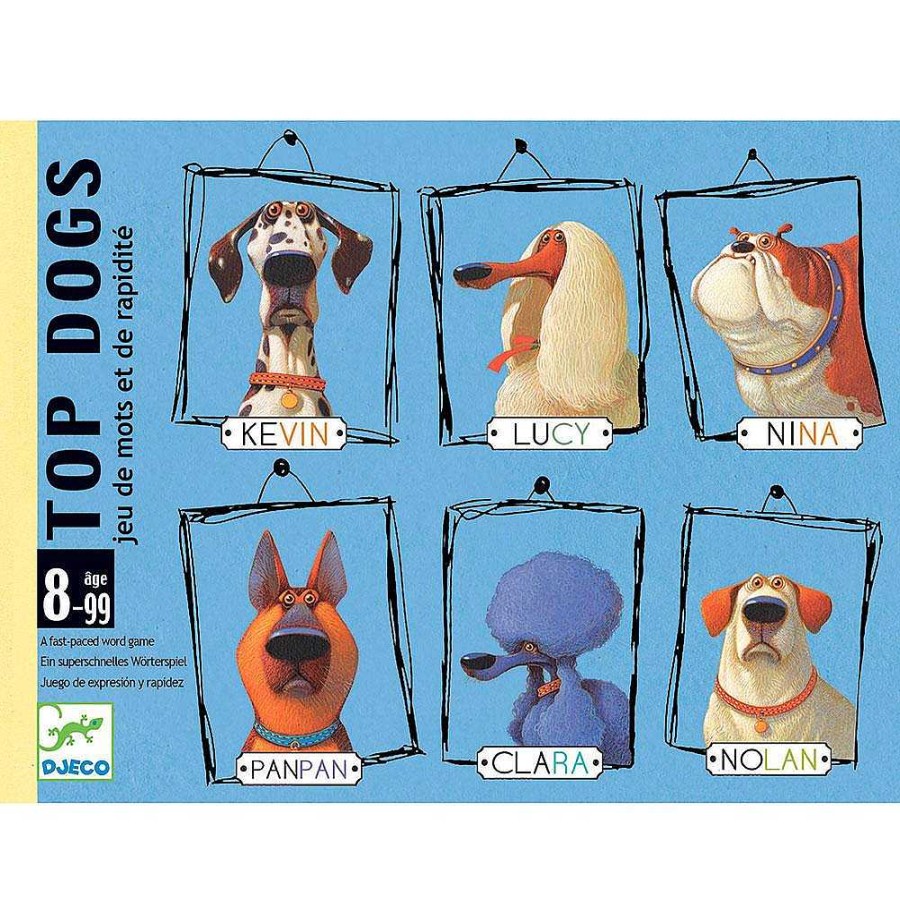 Juguetes Djeco Juegos De Cartas | Juego De Cartas Top Dogs