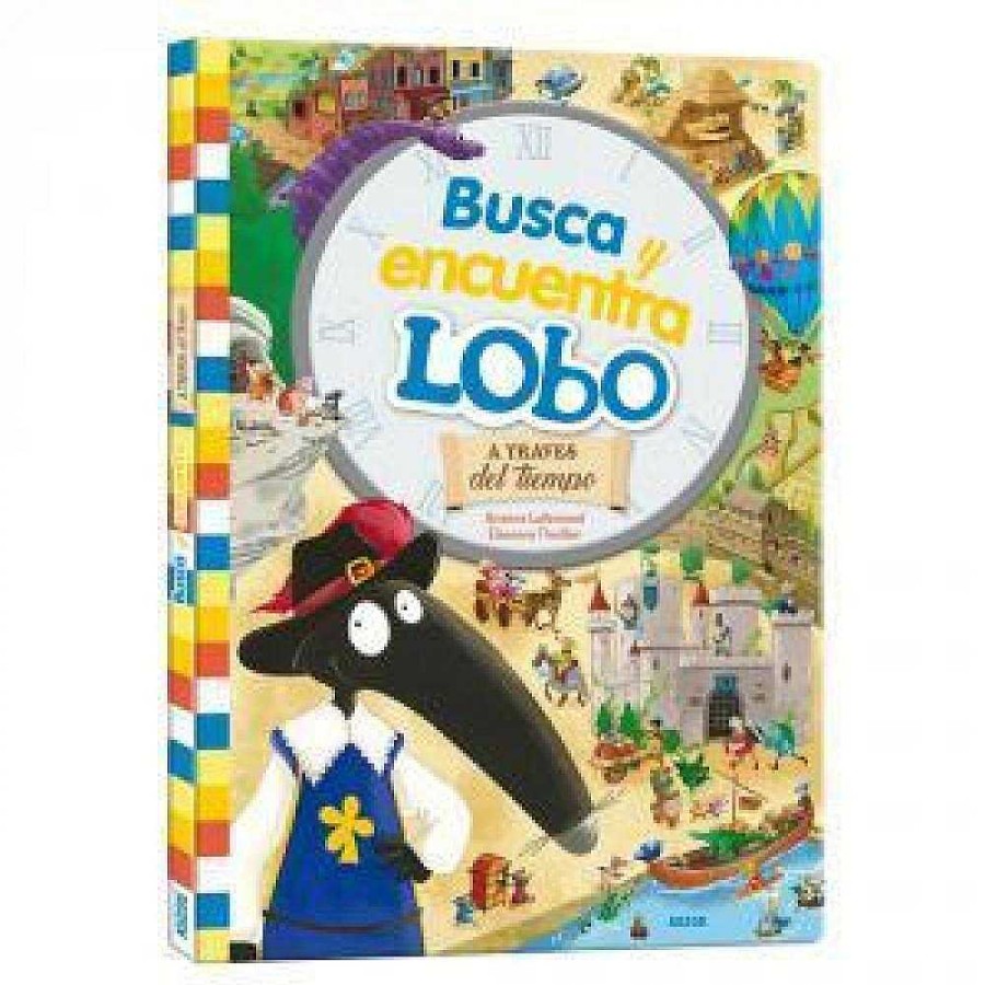 Libros Dideco Geograf A Y Personajes De La Historia | Busca Y Encuentra De Lobo. A Trav S Del Tiempo