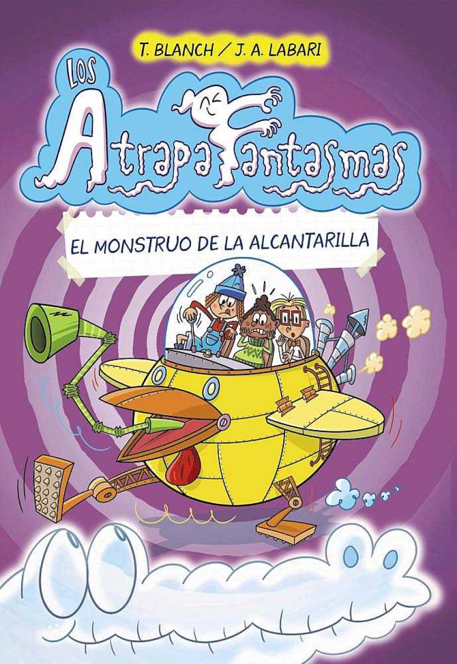 Libros Dideco | Los Atrapafantasmas, 4. El Monstruo De La Alcantarilla