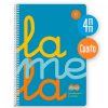 Papeler A Lamela Cuadernos Lamela | Bloc Cuadrov A Lamela Cuarto 4Mm. 80 Hojas Fl Or Azul