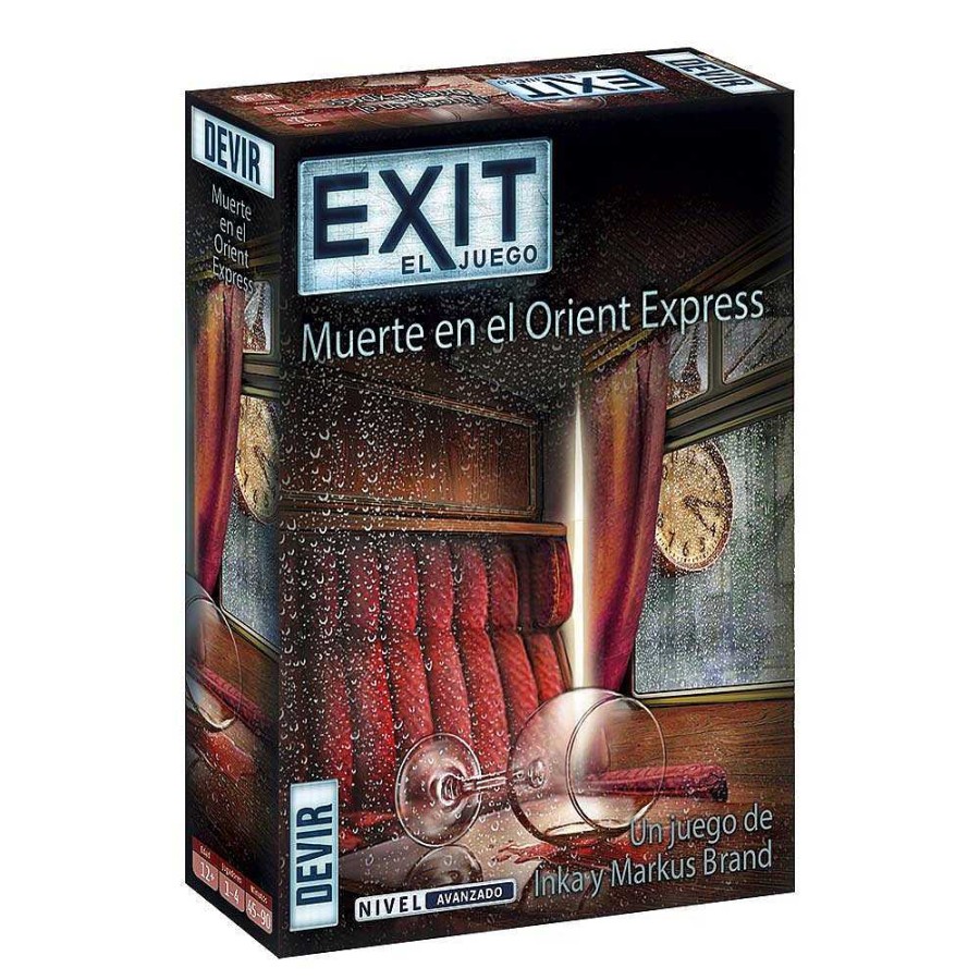 Juguetes Devir Juegos Cooperativos | Exit Orient Express Juego Mesa