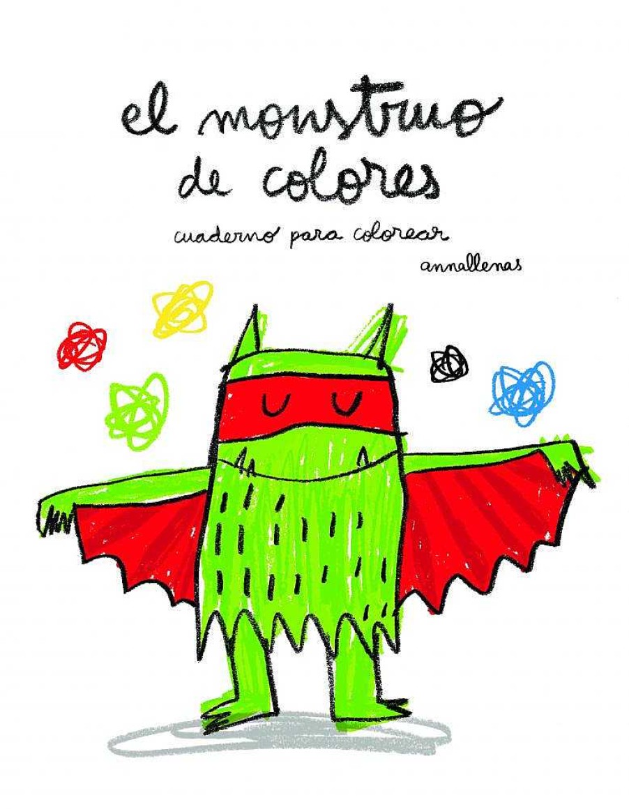 Libros Dideco | El Monstruo De Colores. Cuaderno Para Colorear