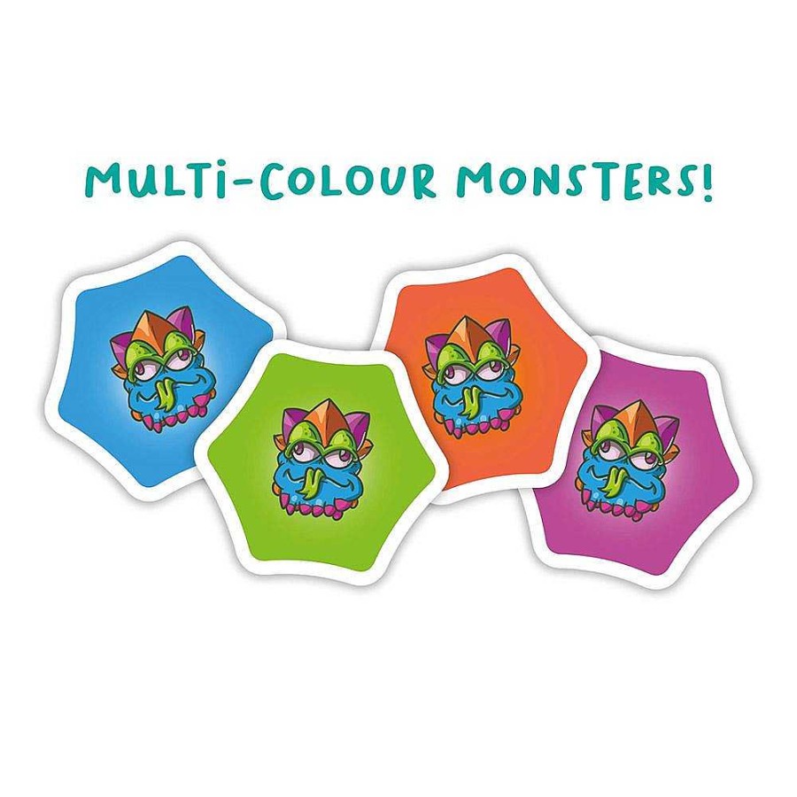 Juguetes FlexiQ Juegos De Cartas | Juego De Cartas Monster Mash