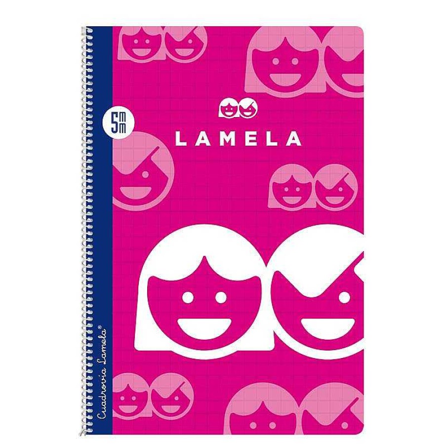 Papeler A Lamela Cuadernos Lamela | Bloc Cuadrov A Lamela Folio 5Mm. 80 Hojas