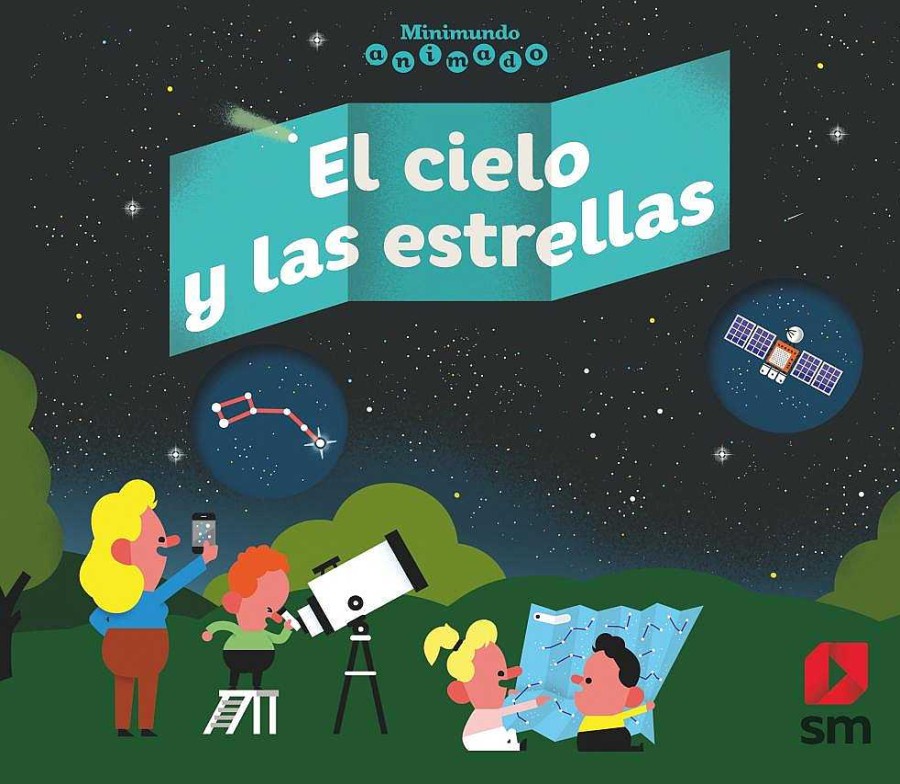 Libros Dideco Atlas, Tierra Y Animales | El Cielo Y Las Estrellas