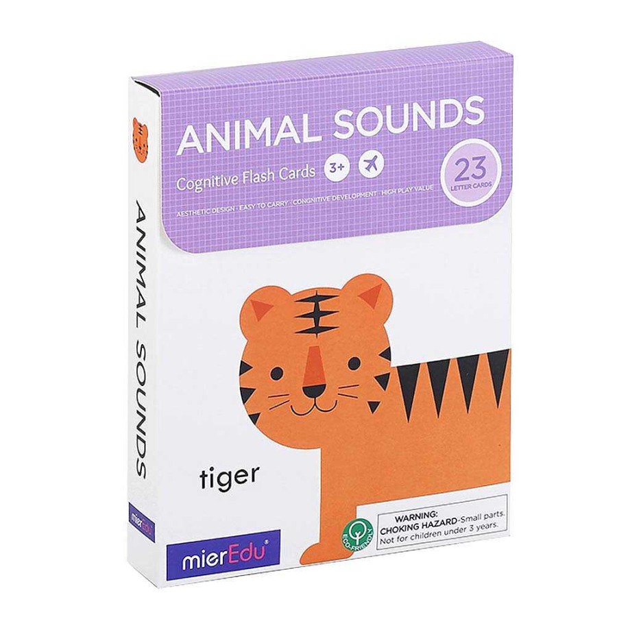 Juguetes Mieredu | Flashcards Animal Sounds: Tarjetas En Ingl S