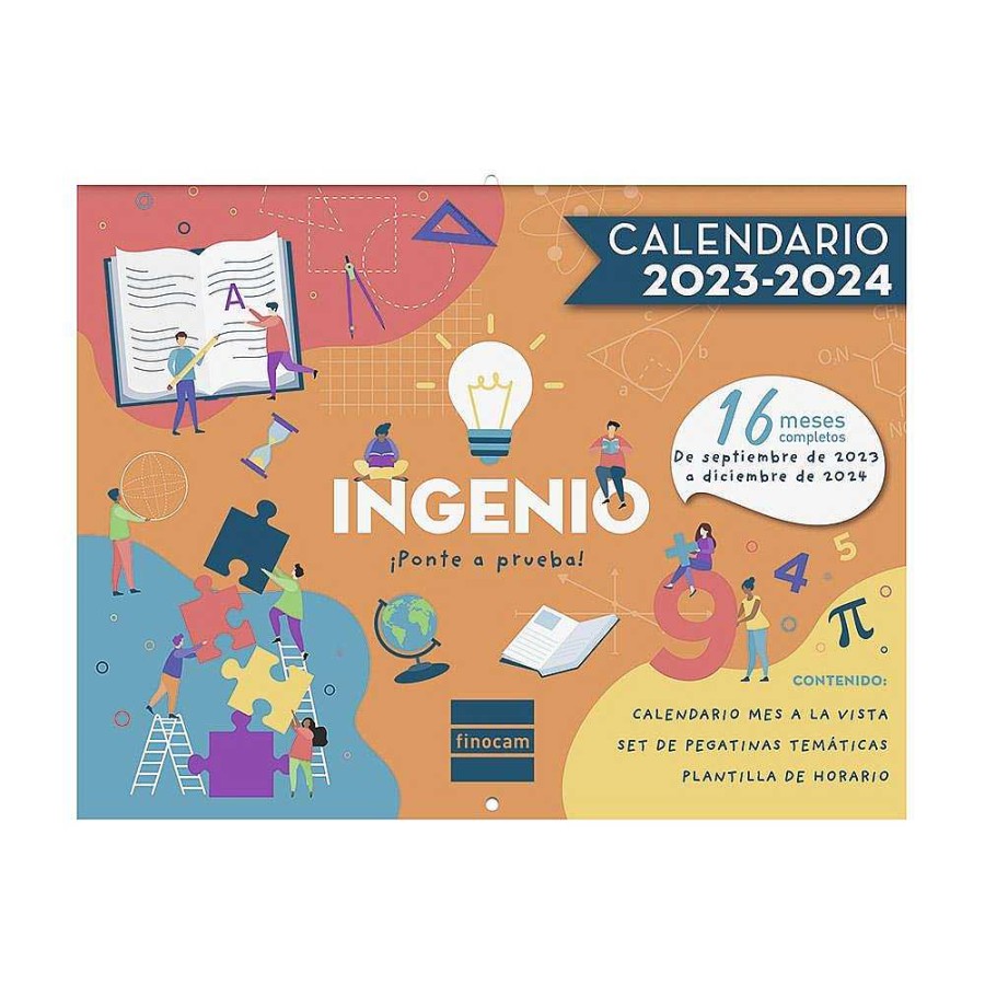 Papeler A Finocam | Calendario De Pared Im Genes Ingenio 2023/2024