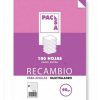 Papeler A Pacsa Papel Y Recambios | Recambio A4 Pauta 2,5 Mm. 100H Hojas 4 Taladros