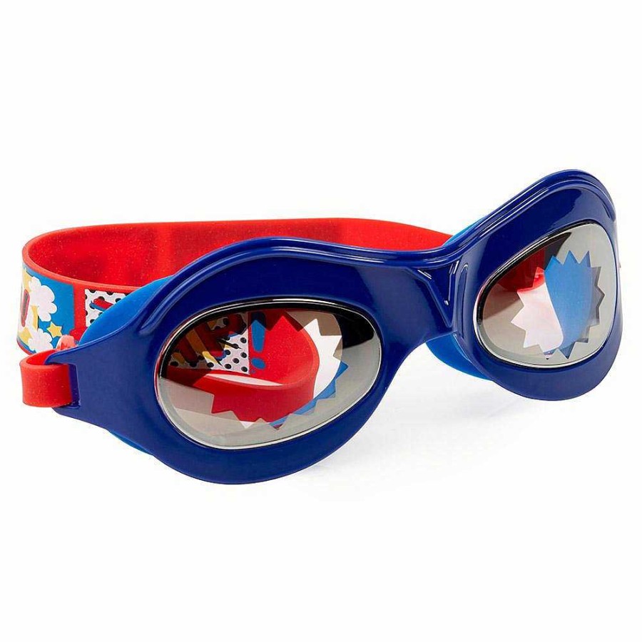 Juguetes Bling2o Juegos Para Agua Y Arena | Gafas De Nataci N Super Dude Navy 6-9 A Os