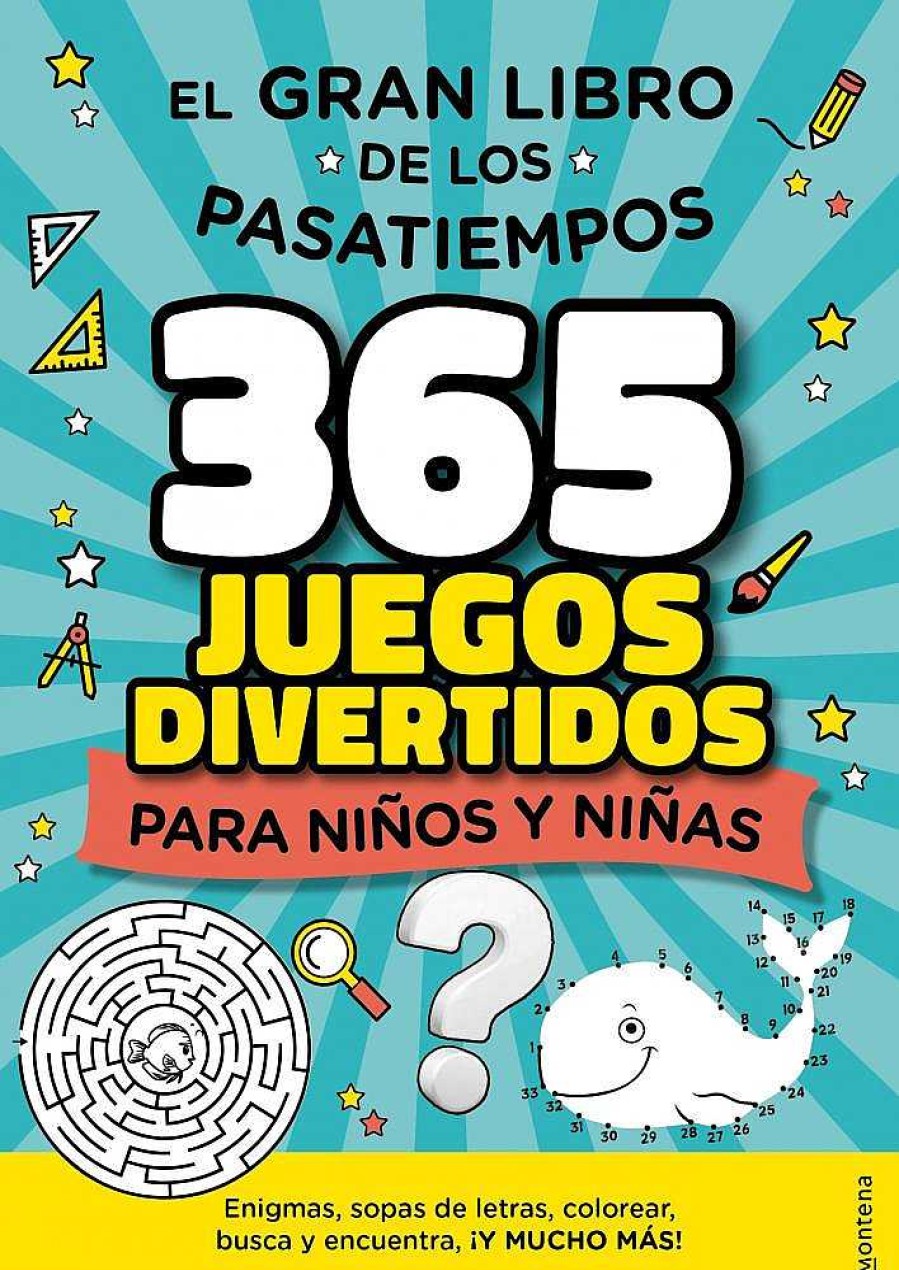 Libros Dideco Preguntas Y Pasatiempos | 365 Pasatiempos Para Ni Os Y Ni As