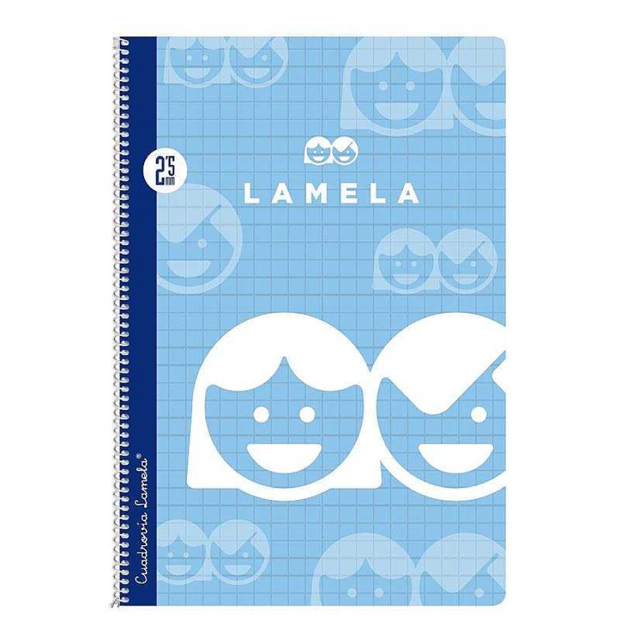 Papeler A Lamela Cuadernos Lamela | Bloc Cuadrov A Lamela Folio 2,5Mm. 80 Hojas