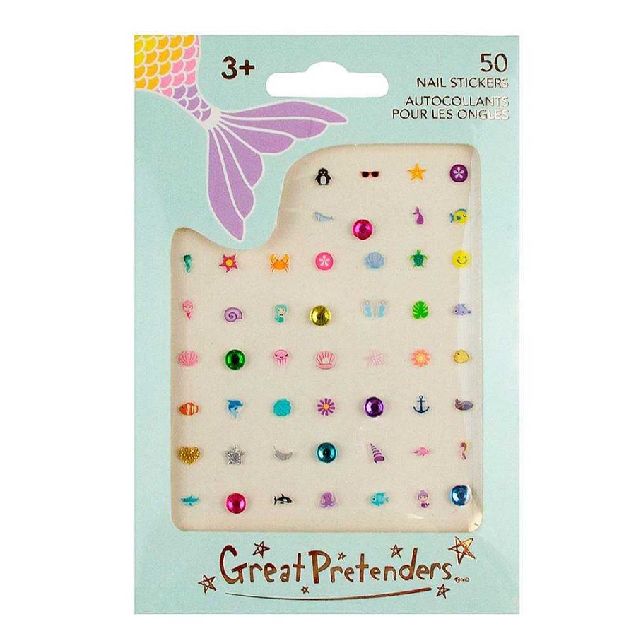 Juguetes Great Pretenders | Set Nail Stickers Sirenas