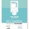 Papeler A Pacsa Papel Y Recambios | Recambio Folio Cuadro 4Mm. 100 Hojas Multitaladro