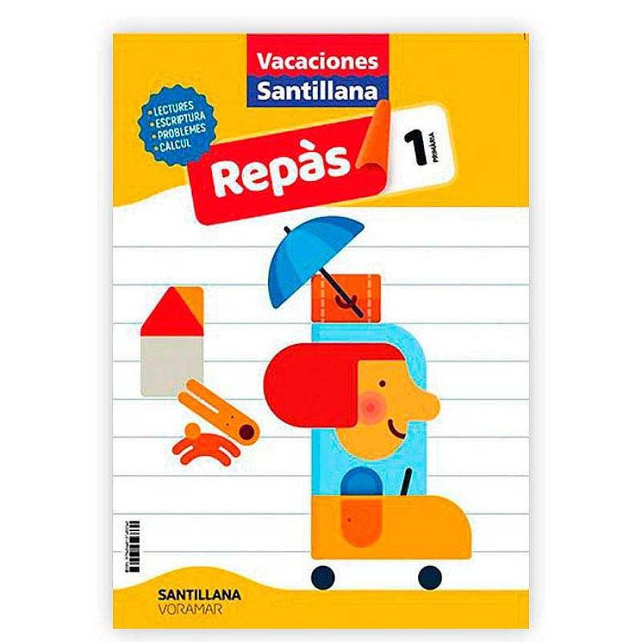 Libros Dideco Cuadernos Vacaciones | Vacaciones Repaso 1 Ep Valencia