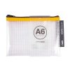 Papeler A Apli | Portatodo A6 Zipper Bag Transparente