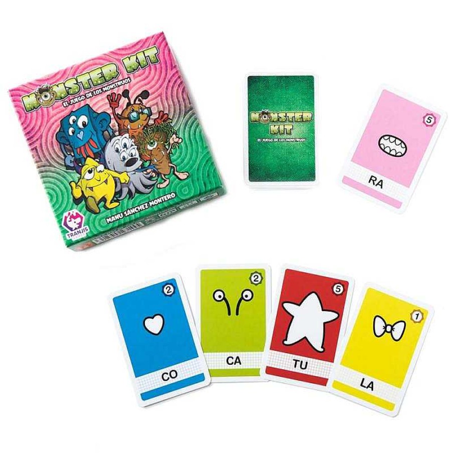 Juguetes Tranjis Games Juegos De Tablero | Juego De Cartas Monster Kit ...