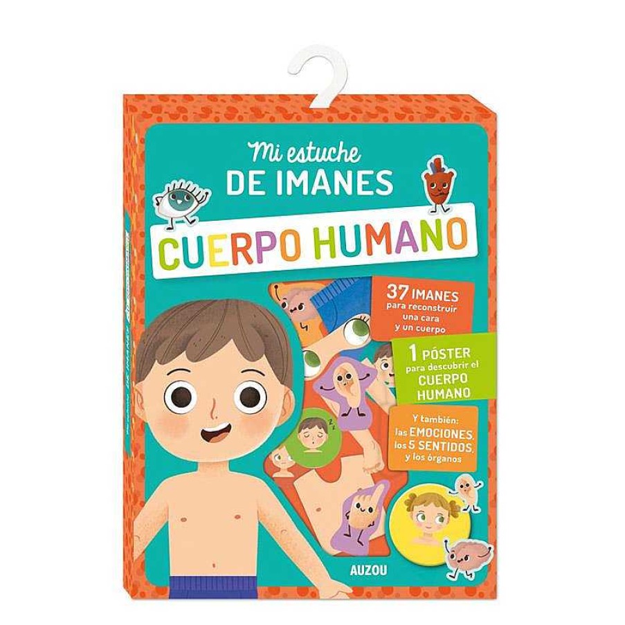 Juguetes Auzou Creatif | Mi Estuche De Imanes: Cuerpo Humano