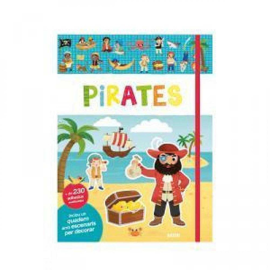 Libros Dideco Pegatinas | El Meu Primer Llibre D Adhesius, Pirates