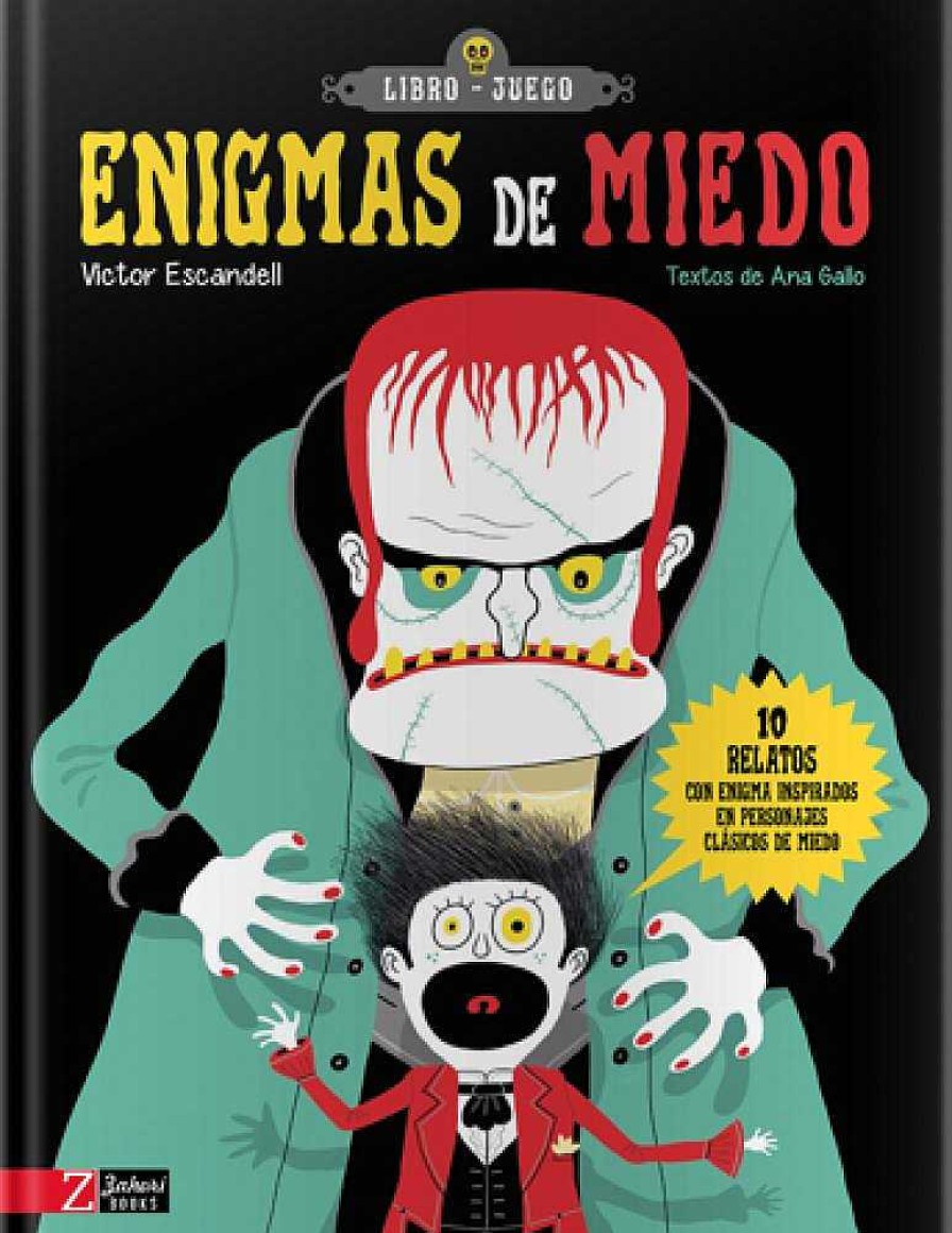 Libros Dideco Preguntas Y Pasatiempos | Enigmas De Miedo